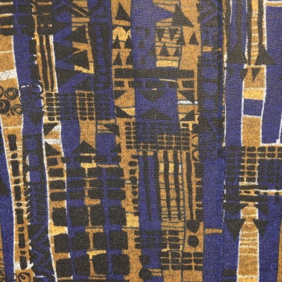 LuLaRoe Geometric Print Joy Long Line Cardigan Medium Cozy Oversized Sweater - Picture 11 of 13